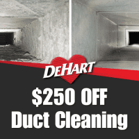 $250 OFF Duct Cleaning